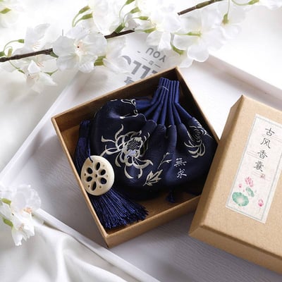 中式端午古風刺繡香囊   隨身漢服荷包空袋祈福香包禮盒7