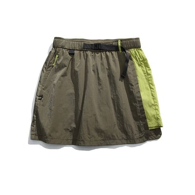 山系戶外工裝半身裙 防走光短裙 A字百搭運動傘裙褲8