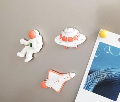 你會喜歡的太空人冰箱磁鐵12入  現貨免運3