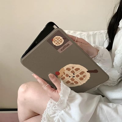 華夫餅Waffles 可愛華夫餅平板保護套3