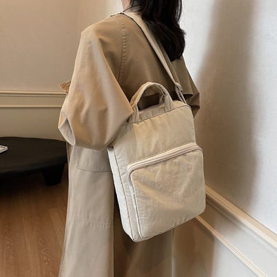 手提單肩斜挎 三用設計輕便多功能尼龍電腦包3