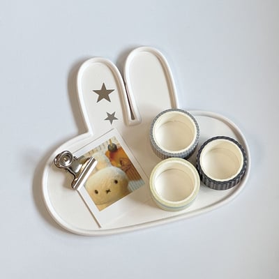 日系可愛米菲兔陶瓷托盤2