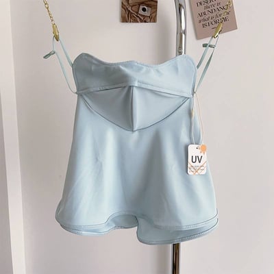 防曬神器臉基尼全遮口罩 全臉防陽光戶外騎乘冰絲臉罩7