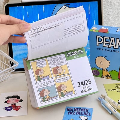 2026  出口單長壽狗狗療癒系日曆5