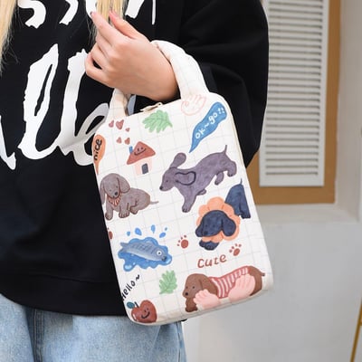 卡通手提iPad收納包 防摔保護 11/14吋平板電腦包4