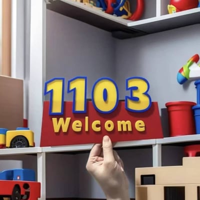 玩具全部總動員出任務 訂製專屬門牌5