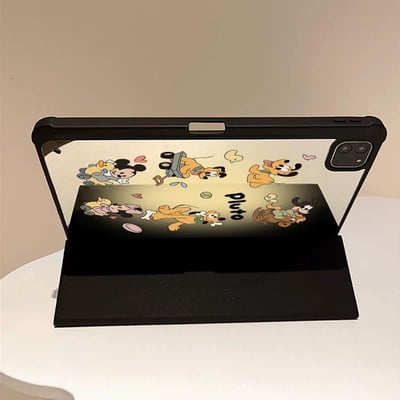 我愛布魯托 迪家布魯托狗背板鏡面iPad平板保護套5
