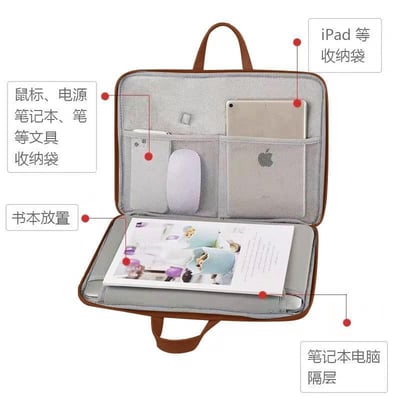 一杯拿鐵筆電電腦包   14吋現貨免運3