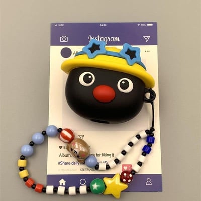 好像有點太可愛 渡假企鵝 air pods耳機套1