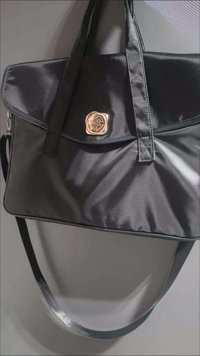 輕奢牛津布高級小香風筆電包 手提斜背兩用電腦包7