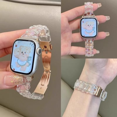 樹酯系列 繽紛色Apple watch錶帶6