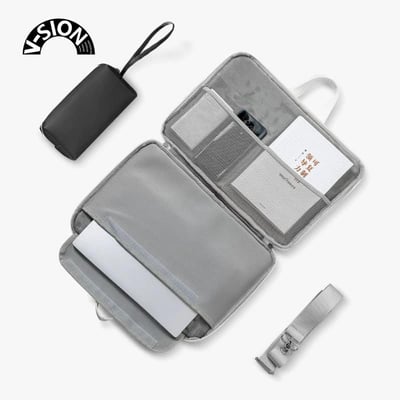 暖棕小狗兒 可愛小狗棕色多功能旅行電腦包5