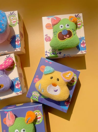 童趣小怪獸擦手巾幼兒園小禮物 小朋友生日伴手禮5