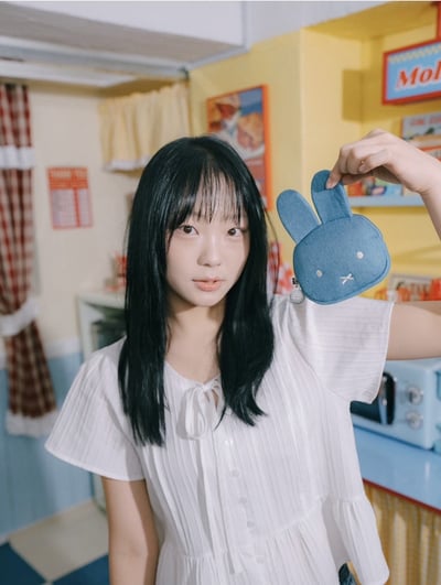 首爾限定 Miffy 米菲卡通圖案丹寧環保購物袋『8/31結單』6