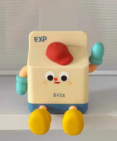 牛奶盒可愛小夜燈    現貨免運3