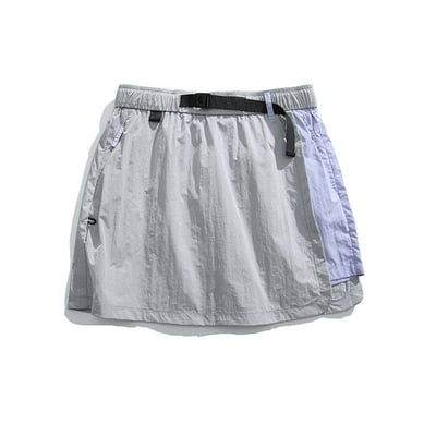 山系戶外工裝半身裙 防走光短裙 A字百搭運動傘裙褲7