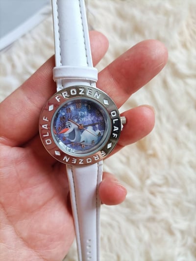 日本直送冰雪奇緣 迪士尼冰雪奇緣手錶奧拉夫手錶  現貨免運2
