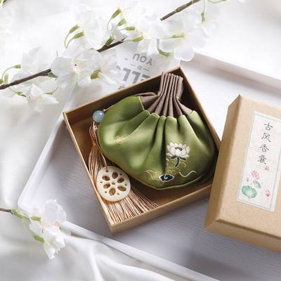 中式端午古風刺繡香囊   隨身漢服荷包空袋祈福香包禮盒4