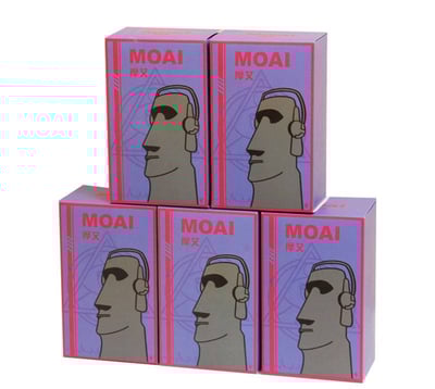 療癒系摩艾石像盲盒五件組5