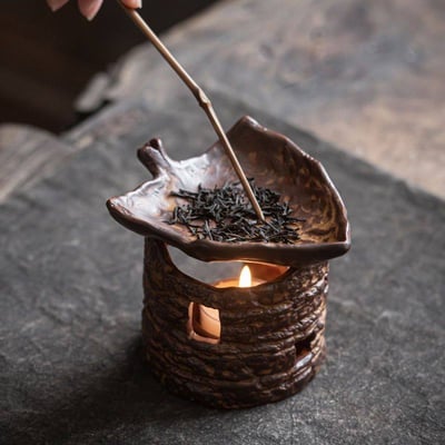 中式茶道老樁陶瓷烤茶爐3