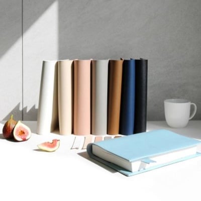 韓系ins風簡約高質感 可拆式PU皮革書本套3
