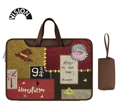 哈利波特 9又3/4月台拼接感多功能旅行電腦包6