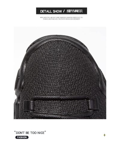 下雨天也能穿  男士個性時尚舒適雨鞋11