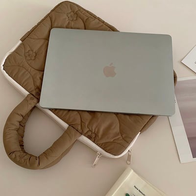 我真的推薦 15吋可用韓系小花筆電包5