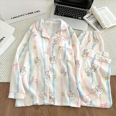 多款優質雲朵綿料舒適長袖睡衣套裝7