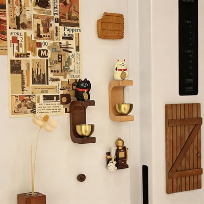 INS風招財貓磁吸門鈴｜開門響鈴 一開門就有好聲音的入戶小祝福4