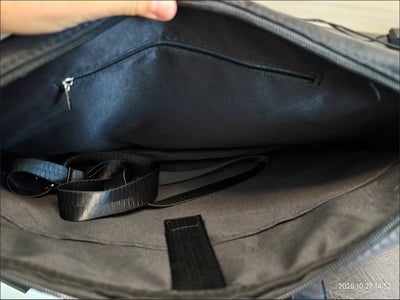 輕奢牛津布高級小香風筆電包 手提斜背兩用電腦包6