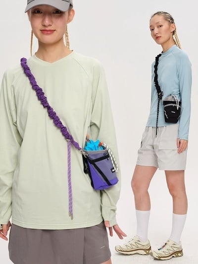 多功能百搭韓系皺皺掛繩肩帶 通用斜背包帶 替換肩背配件1