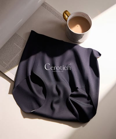 Cerotich 10A桑蠶絲無痕高腰內褲 輕薄透氣包臀收腹親膚三角褲2件組3