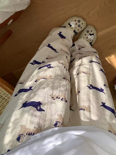 可以直接穿出門的 但一穿上就不想脫的那種居家褲7