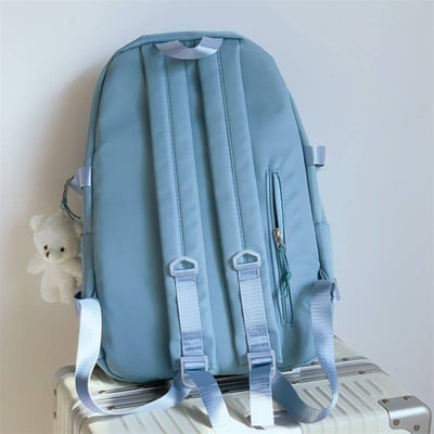 韓版森系學院風超火少女雙肩包10