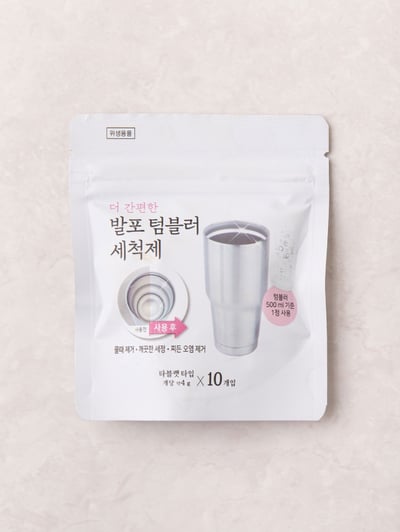 韓國賣爆 一錠淨保溫杯專用清潔錠4g*10  2包組1