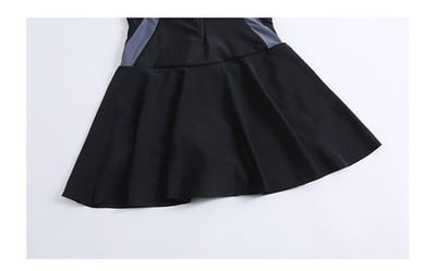 高級感連身顯瘦泳裝 加贈泳帽泳鏡版5