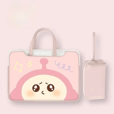 蛋仔派對 可愛蛋仔插畫風多功能旅行電腦包8