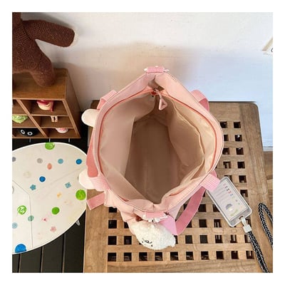 我的補習好夥伴 立體兔子顏值爆表大容量補習包15