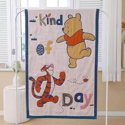 日系多款純棉五層紗布材質浴巾3