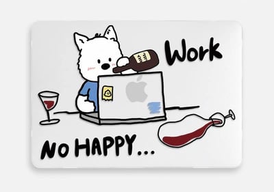 Working dog工作狗狗MAC蘋果筆電保護殼7