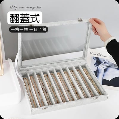 精緻玻璃高雅項鍊首飾盒3