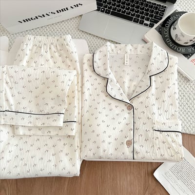 多款優質雲朵綿料舒適長袖睡衣套裝3