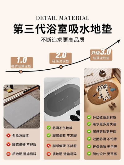 狗狗與貓貓吸水地墊組6