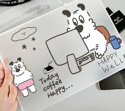 Working dog工作狗狗MAC蘋果筆電保護殼4