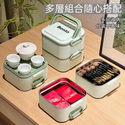 便攜式多功能茶具 出差旅行辦公隨身泡茶神器3