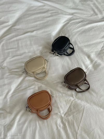 日系小眾．復古波士頓手提包 附迷你可愛小包   通勤休閒百搭款9