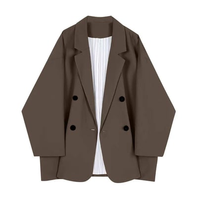 我有加大尺碼 韓版超值寬鬆有型西裝外套5