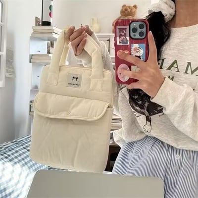 韓系ins風 加厚防震手提筆電平板包電腦包3