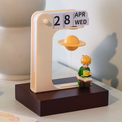 治癒系磁懸浮星球  小王子萬年曆擺件 B612星球限定生日禮物3